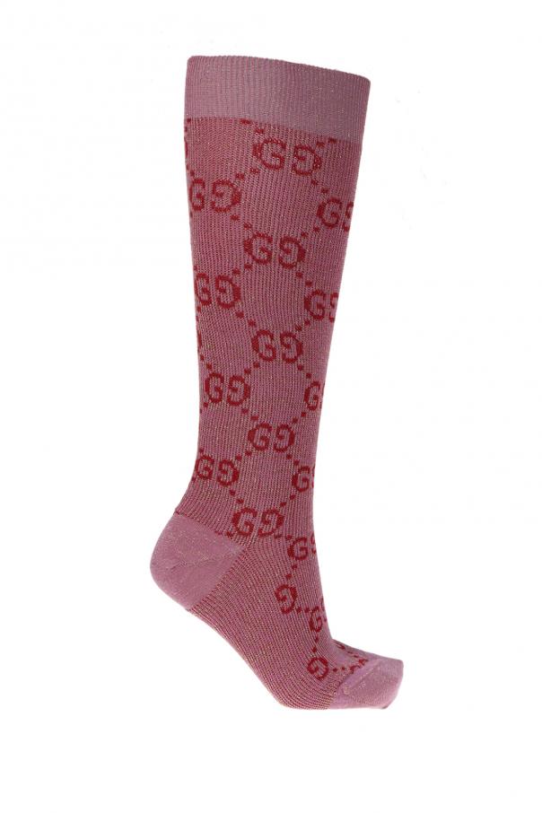 Gucci lurex hotsell interlocking g socks